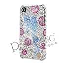 PLAYBLING �yiPhone 4/4S�p�X�����t�X�L�[�P�[�X�z Fish And Bubbles�X�����t�X�L�[�N���X�^���P�[�X Designer_Ale_Fish_And_Bubbles_Crystal_Phone_Case