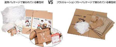 Amazon�t���X�g���[�V�����t���[�p�b�P�[�W����ނ̔�r��