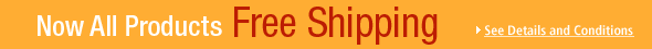 Free Shipping - Now All Products