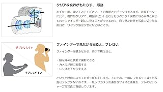 クリアな視界がもたらす、感動。ファインダーで見ながら撮ると、ブレない