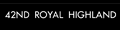 42ND ROYAL HIGHLAND�u�����h�X�g�A