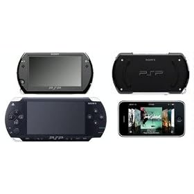 PSP go「プレイステーション・ポータブル go」 ピアノ・ブラック(PSP-N1000)(仮称)(2009年11月1日発売予定)