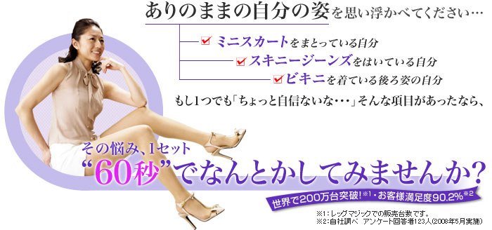 ”60秒”でなんとかしてみませんか？