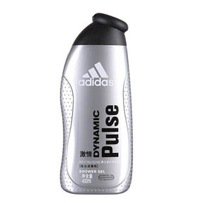 Adidas阿迪达斯男士活力沐浴露-激情400ml  