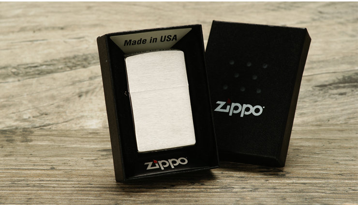 Zippo 芝宝 打火机 经典铬沙子 200-Zippo 芝宝运动户外健身-亚马逊 [zipoo打火机]