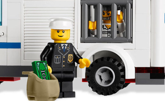 LEGO 乐高 城市组 运囚车7286