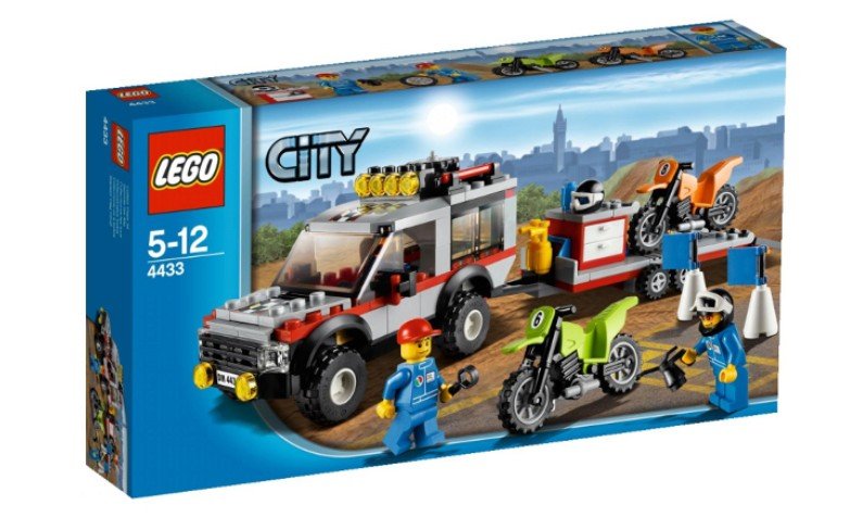 LEGO 乐高 城市组 越野自行车运输车 4433