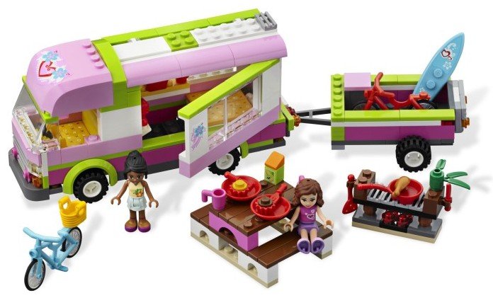 <em>LEGO</em>+<em>乐高女孩系列</em>冒险露营3184-玩具-亚马