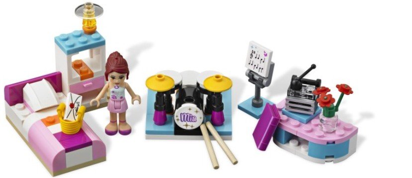 <em>LEGO</em> <em>乐高 女孩系列</em> 米娅的卧室 3939-玩具-亚
