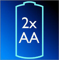  Cordless battery shaver 