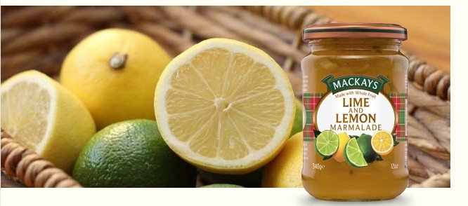 Jual Selai Mackays Orange, Lemon, & Ginger Marmalade 340 Gr Di Seller Wighoshop - Sampora, Kab