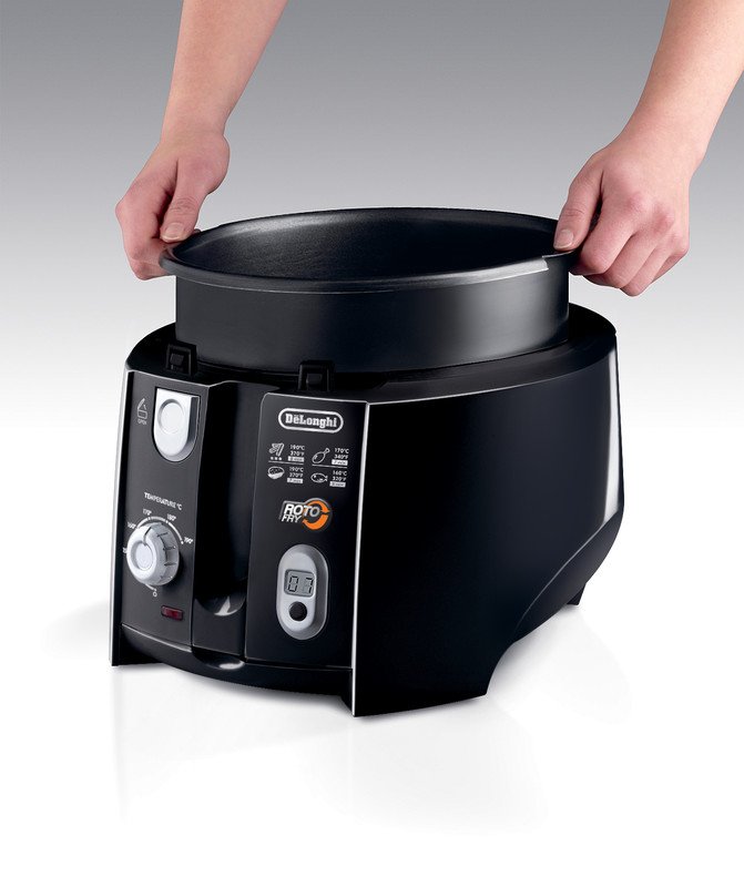 Buy Delonghi Roto F28553 1800Watt Deep Fryer (Black) Online at Low