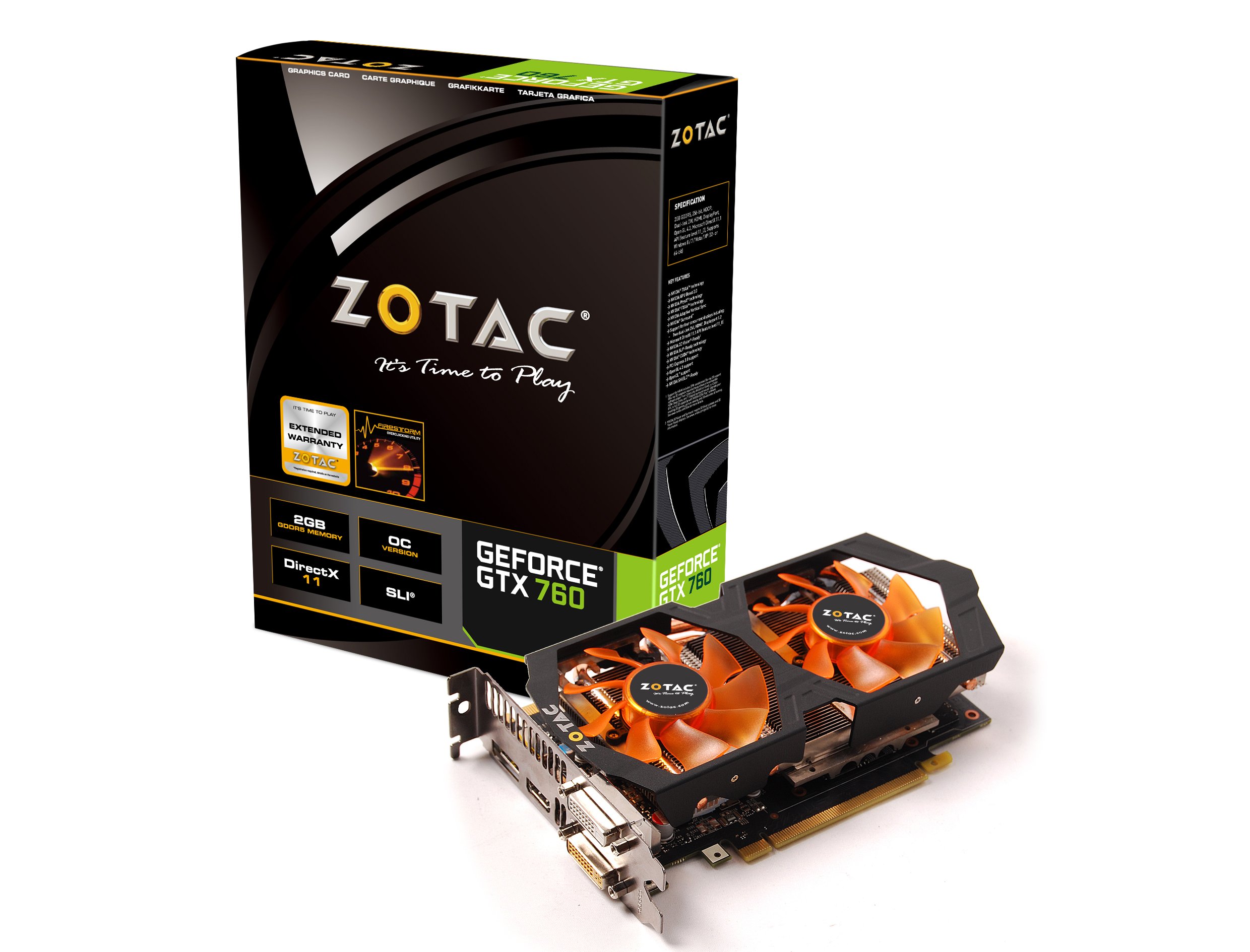 Amazon.in: Buy Zotac GeForce GTX 760 2GB OC Graphics Card (Black
