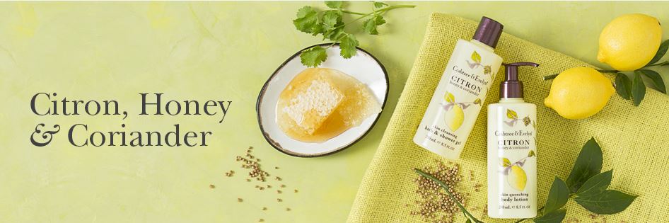 Buy Crabtree and Evelyn Citron Honey & Coriander Skin Quenching Body