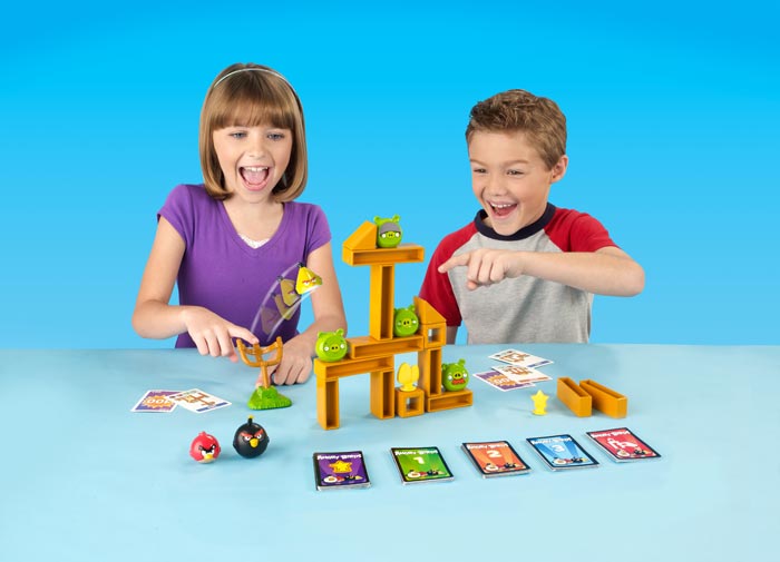 Buy Angry Birds Mattel W2793 Angry Birds Knock On Wood Game Online at Low Prices in India
