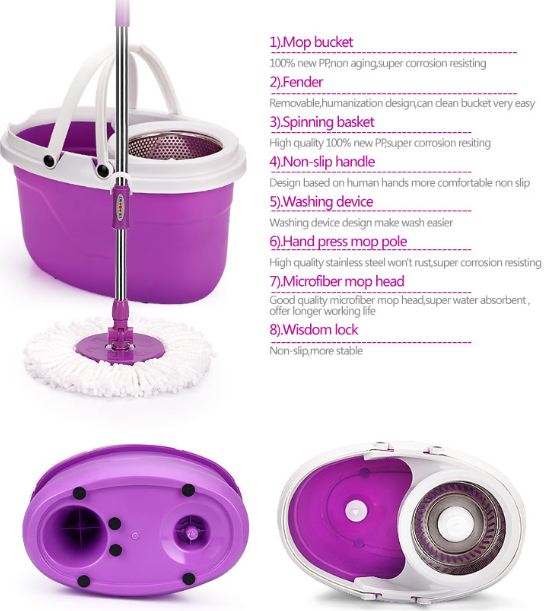 Ispin Mop Spin Mop 360 Amazon.in Home & Kitchen