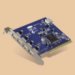High-Speed USB 2.0 Five-Port PCI Card (BLKF5U220V1)