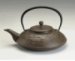 Joyce Chen 22-Ounce Japanese Tetsubin Cast-Iron Year of the Horse Teapot, Saddle Brown
