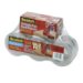 3M Premium Performance Super Clear Packaging Tape & Dispenser, 48mm X 50m, 6 Rolls