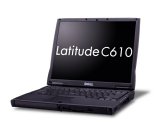 Pre-owned Dell Latitude C610 1.2 GHz Pentium III Notebook PC with 256 MB RAM, 20 GB Hard Drive, and DVD/CD-ROM Drive