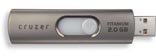 Sandisk 2gb Cruzer? Titanium Usb Flash Drive SDCZ32048A10
