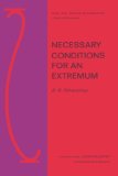 Necessary Conditions for an Extremum (Pure and Applied Mathematics)