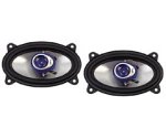 POWER ACOUSTIK AS-4620 4" x 6" 2-WayFull-Range Speakers