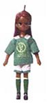 cover of リカちゃん バラエティ2002FIFA リカマスコット グリーン