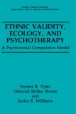 Ethnic Validity, Ecology and Psychotherapy
