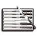 R.H. Forschner by Victorinox 6-Piece Steak Knife Set, Black 3-Rivet Handles