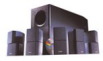 Bose AM15BLK 6-Piece Subwoofer/Satellite System (Black)