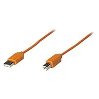 Navigationssysteme: IC Intracom Manhattan USB 1.1 Kabel USB Anschlusskabel A / Stecker - B / Stecker 1.0 m orange