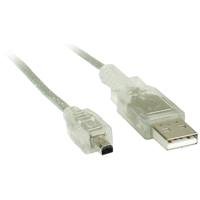 Navigationssysteme: Intos USB-Minikabel USB Anschlusskabel A/S - B mini/S 3.0m f�r Epson
