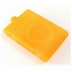 iPodshuffle2nd用クリスタルシリコンジャケット オレンジセット