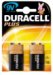 Duracell Plus 9V x 2 Batteries