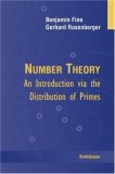 Number Theory: An Introduction via the Distribution of Primes
