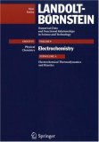 Electrochemical Thermodynamics and Kinetics (Landolt-Bornstein: Numerical Data and Functional Relationships in Science and Technology - New Series)