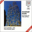 Maximal Music: Improvisations for Violin and Piano