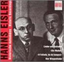 Hanns Eisler: Historic Recordings