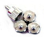 Lian Li Thumb Screws -- Silver (Sets of 4)