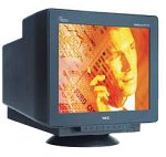 NEC MultiSync FE771SB-BK - Display - CRT - 17" - 1280 x 1024 / 66 Hz - 90 cd/m2 - 0.297 mm - VGA - black