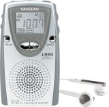Sangean DT-210V AM/FM/TV Pocket-Size Digital Radio