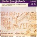 Psalms from St. Paul's, Vol. 2: Psalms 18-29