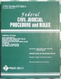 Federal Civil Judicial Procedure and Rules