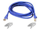 Belkin SNAGLESS CAT6 PATCH CABLE * RJ45M/RJ45M; 14  BLUE ( A3L980b14-BLU-S )