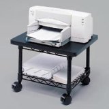 Underdesk Mobile Printer/Fax Stand, 19w x 16d x 13-1/2h, Gray