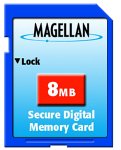 Magellan 8MB Secure Digital Memory Card