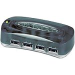 Audio und Video: Ultron USB-HUB 1.1 4-Port inkl. Netzteil