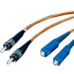 Elektronik und Foto: Apc LWL Patchkabel 62,5� Adapterkabel Duplex ST/S - SC/S 1.0 m