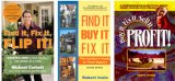 3 Real Estate Book Collection; Find It, Fix It, Flip It!; Find It Buy It Fix It; Buy It, Fix It, Sell It: Profit!